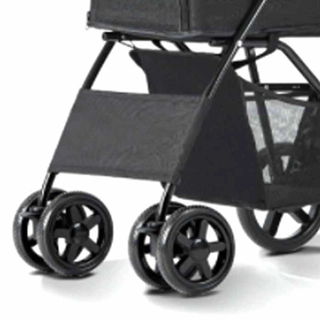 Cochecito de mascotas con ventilación plegable ligero Oxford portátil para perros pequeños OCH