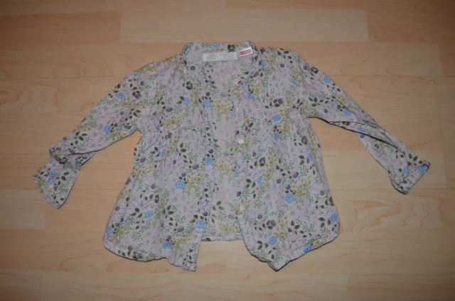 Bluse langarm Zara Baby Girl Landhaus  Gr.98 2- 3 Jahre  für Mädchen neu