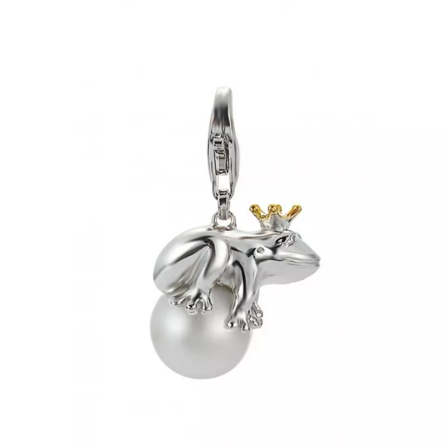 Esprit Pendant Charms Silver Glass Bead Frog King ESCH90998B000