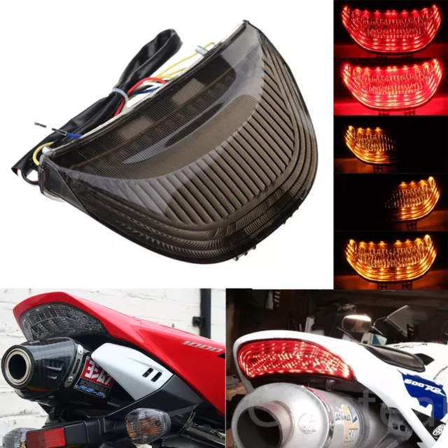 LED Integrated Tail Brake Turn Signal Light For Honda CBR 1000 RR 600RR 2003-07