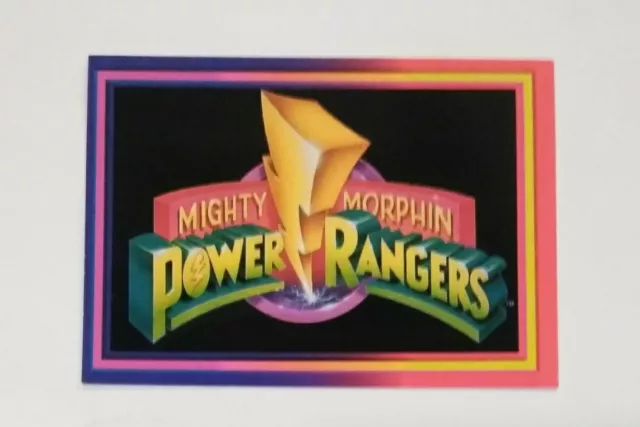 (1)1994 Mighty Morphing Power Rangers #1 Collect-A-Card