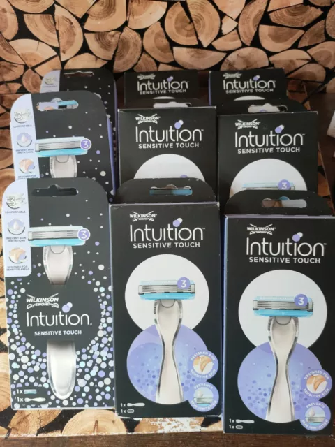 Lot Revendeur De 9 Paquets De Rasoirs Wilkinson Intuition