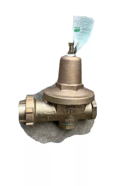 Zurn Wilkins 500XL 2" Pressure Reducing Valve Cast Bronze 300 PSI FNPT
