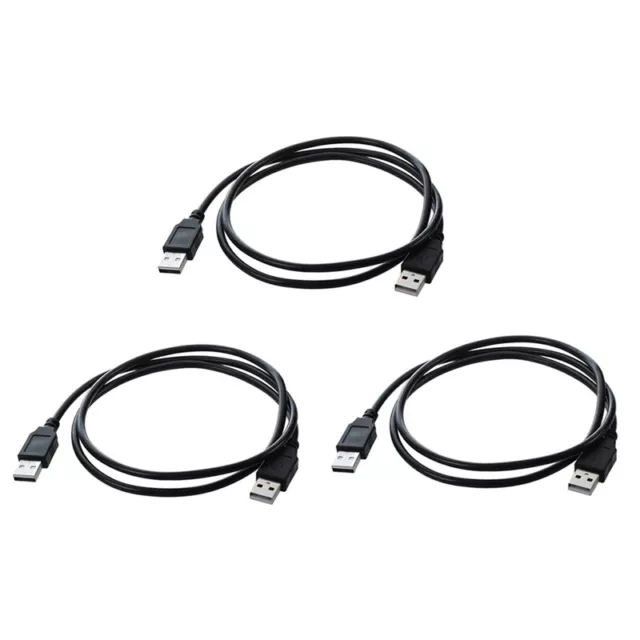 3X 1M Hochgeschwindigkeits-Usb 2.0, Abgeschirmt, A-Stecker Auf A-Stecker, K5660