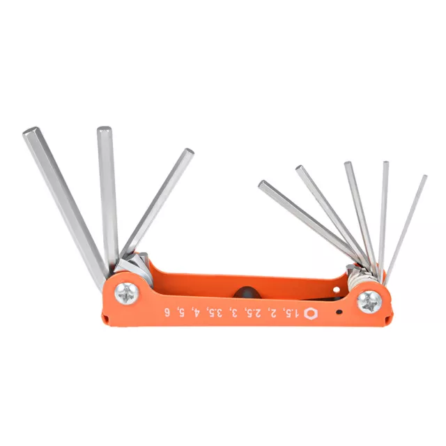Clé hexagonale Set 8 en 1  Clé mixte pliante pour outil réparation