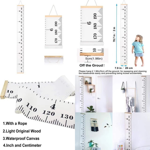 Buy Growth Charts For Kids Hanging Ruler Wall Decals vrogue.co