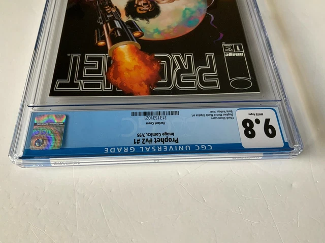Prophet V2 1 Cgc 9.8 White Pages Variant Cover Boris Vallejo 1 Of 2 Image Comics 8