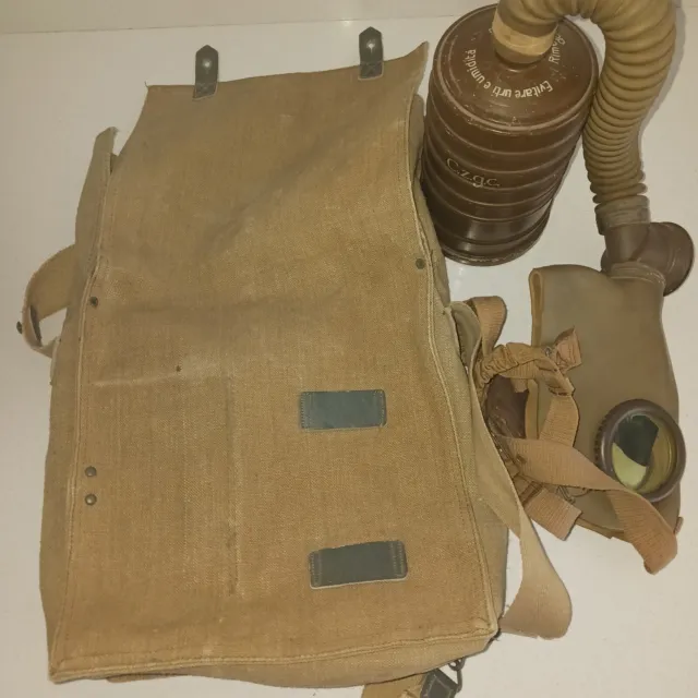 Gas Mask Regio Esercito Maschera Antigas WW2 Gasmaske Masque A Gaz Mascara Gas 3