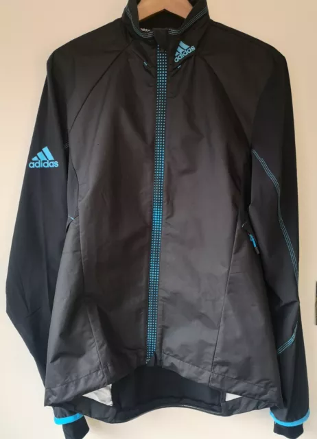 Mens Adidas Cycling Windbreaker Jacket Size Medium Bicycle Bike