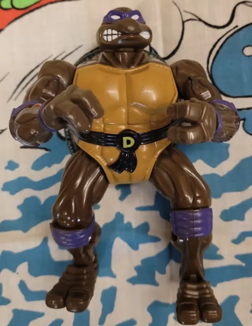 Teenage Mutant Ninja Turtles TMNT Donatello Coil Force 1996 Loose Figure Vintage