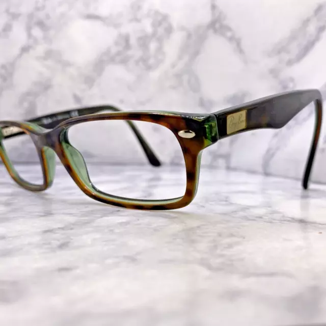 Ray-Ban Eyeglasses Authentic Frame RB 5206 2445 54 [] 18 145 MM Tortoise Green