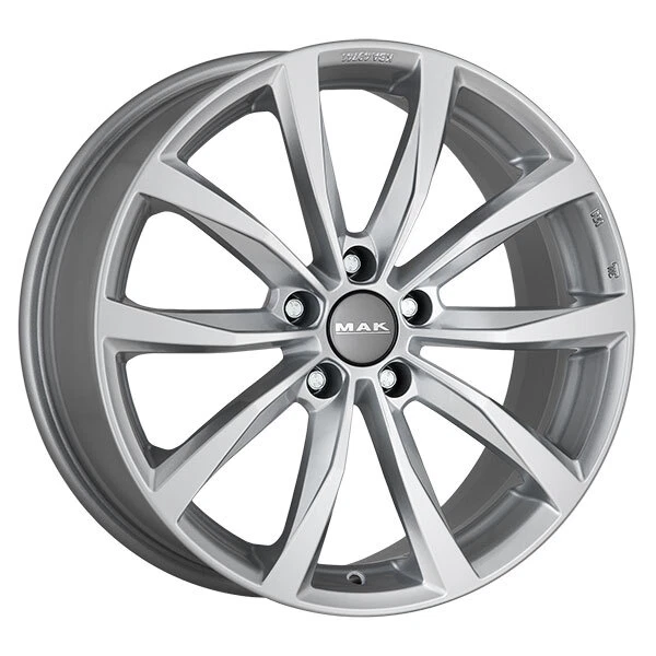 Jante MAK WOLF 16 Pouces Noir Brillant Pour Hyundai Trajet - 6.5x16, 5x114.3, Déport 40