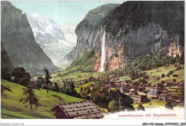 Aehp10-0870- Suisse - Lauterbrunnen Mit Staubbachfall