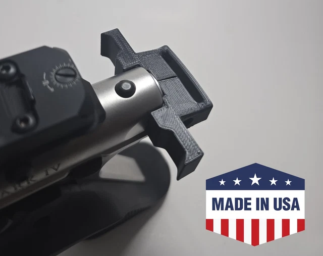 ODG Hogue 82081 Rubber Finger Groove Grip RUGER 22-45 RP MARK MK III