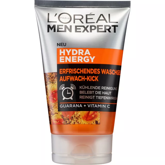 Loreal Paris Men Expert Hydra Energy Aufwach Kick Reinigungsgel 100g