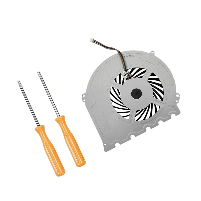 Ventola Di Raffreddamento Di Ricambio Per PS4 Pro CUH-7xxx - Modello G95C12MS1CJ-56J14 / KSB1012H - 12V 2.10A Con Cacciavite Incluso