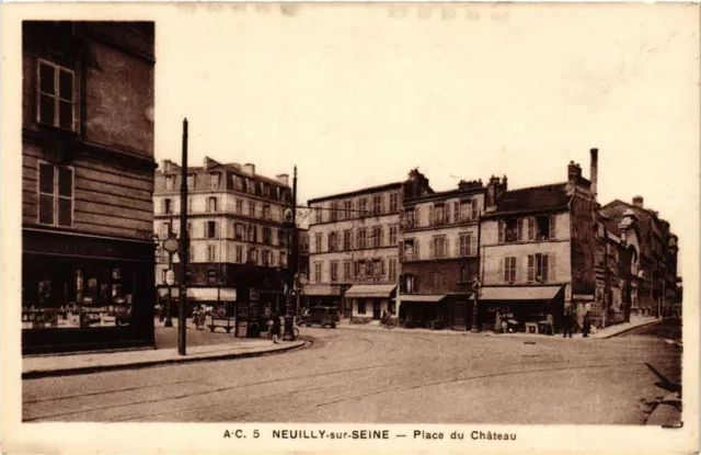 CPA Neuilly sur Seine - Place du Chateau (274612)