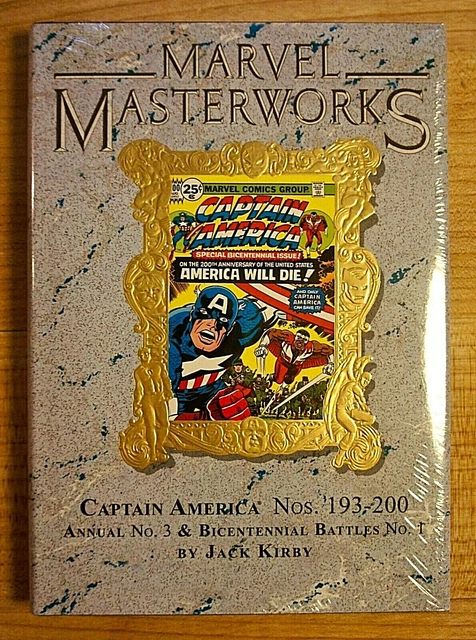 Marvel Masterworks Captain America 10 Variant volume 262 new and sealed