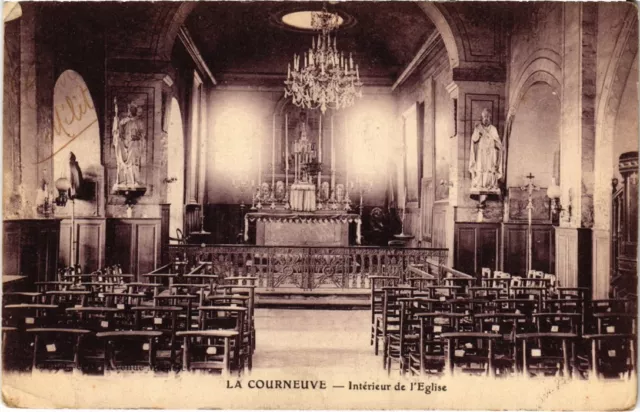 CPA La Courneuve Interieur de l'Eglise (1360820)