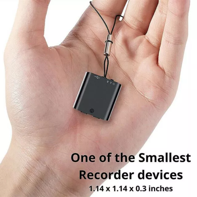 Intelligent Voice Recording Voice Activated Recorder Spy Audio Device Dictaphone