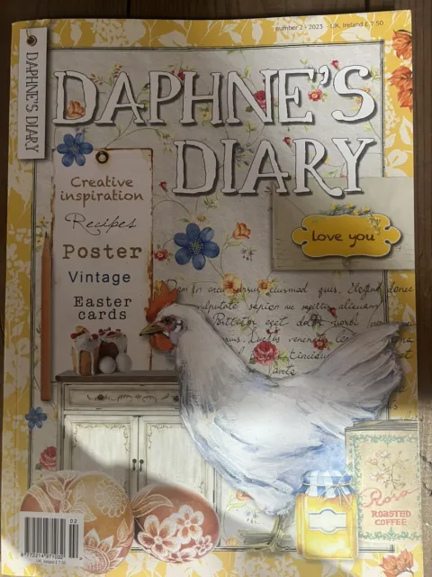 Daphne's Diary magazine #2 2023 DIY Interior Vintage Garden Recipes Trips Recipe