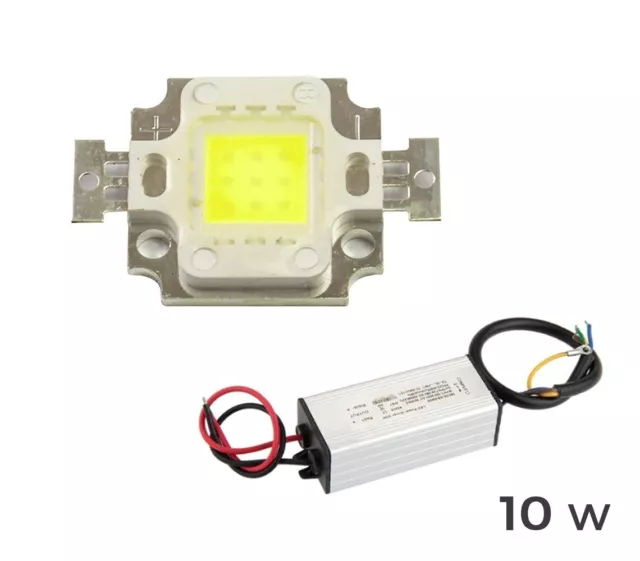 Kit 2 piezas para sustitución de PLACA LED + LED DRIVER focos LED LUZ FRÍA 6500k 3