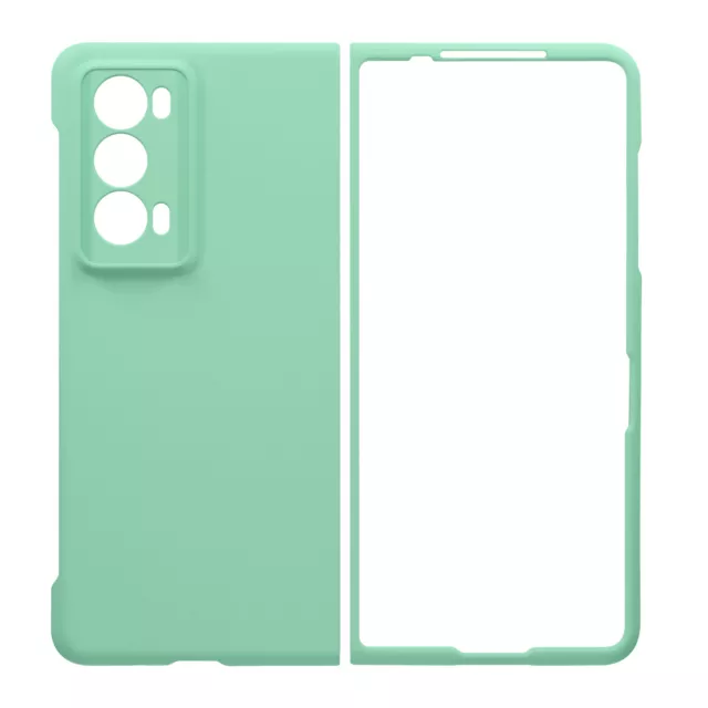 Coque pour Honor Magic V2 Rigide Fin Soft Touch Caméra Protégée Avizar Vert Pâle