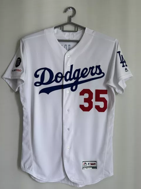 Lot Detail - 1998 Gary Sheffield Los Angeles Dodgers Game-Used Road Jersey  (Photo-Matched • 40th Anniversary Patch)