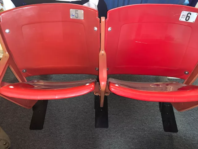 Busch Stadium Seats, St. Louis Cardinals- includes mount brackets Game Used