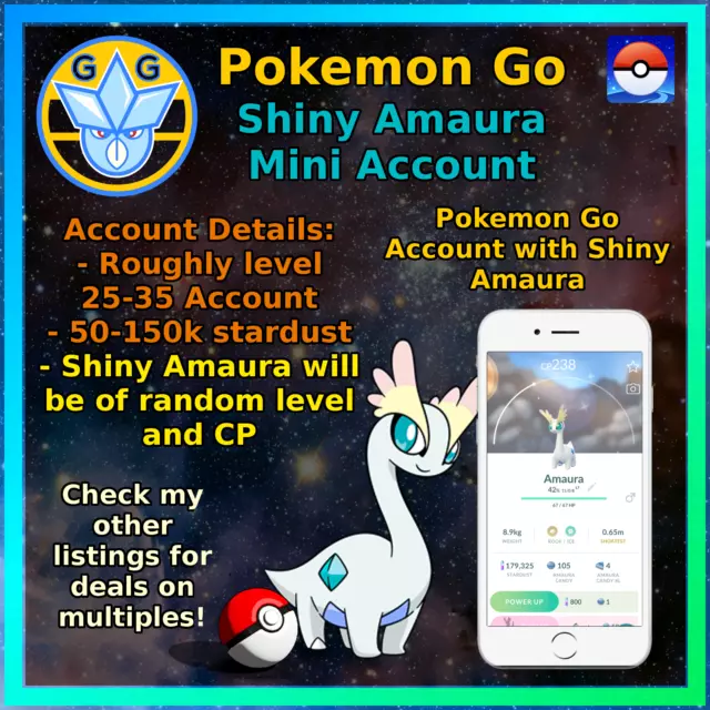 Shiny Bombirdier Pokémon Go - Mini PTC 80K Stardust - Male Or Female