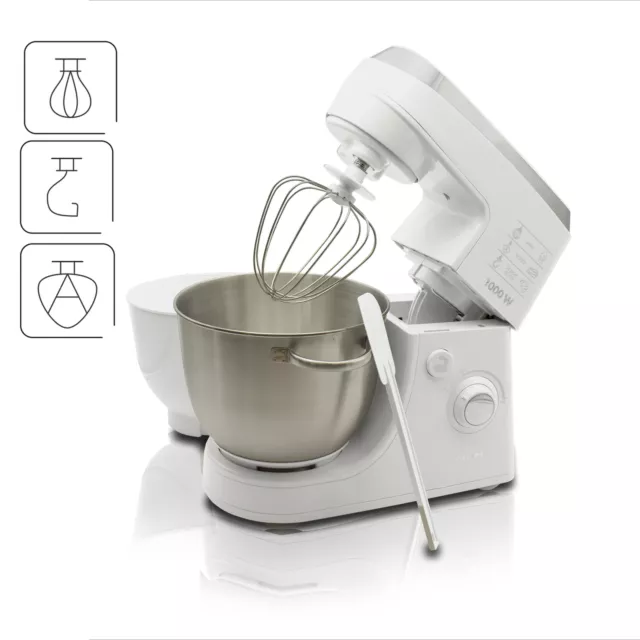 Batidora Amasadora repostería Profesional Robot Cocina Orbital 2 x BOL 4,2 l MPM