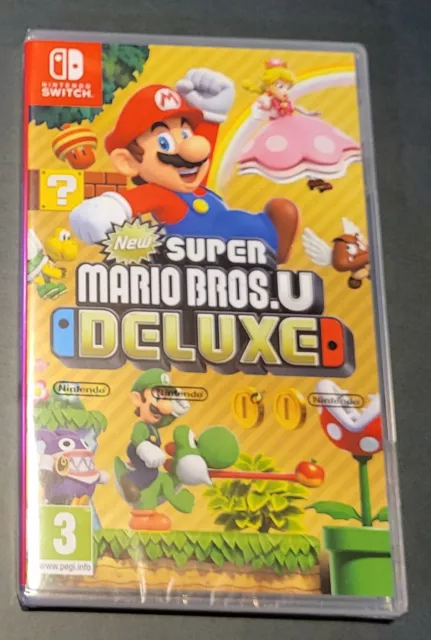 Jeu nintendo switch " New Super Mario Bros. U Deluxe "