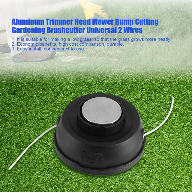 TRIMMER HEAD REPLACEMENT Strimmer Heads Bump Cutting Feed Dual Line ...
