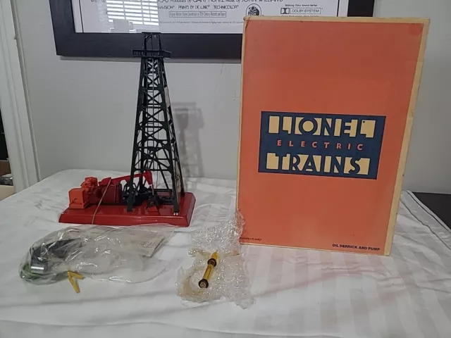 Lionel Oil Derrick And Pump Getty Oil 6-2305 - Nib