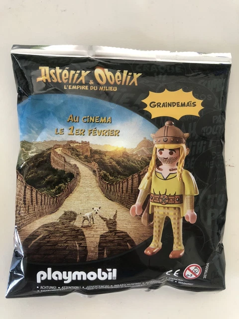 Figurine PLAYMOBIL Collector Astérix / Grain De Maïs - NEUF Sous Emballage D'origine