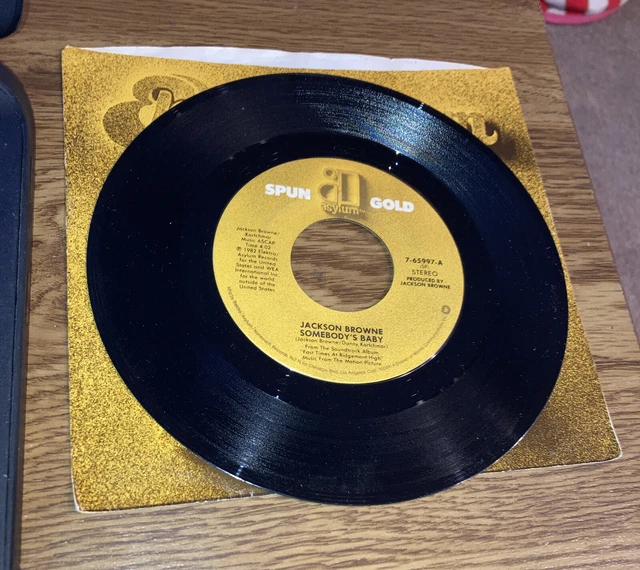 JACKSON BROWNE Somebody's Baby/Redneck friend 7" 1982 Elektra Asylum