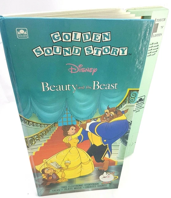 DISNEY BEAUTY and the Beast Golden Sound Storybook Western