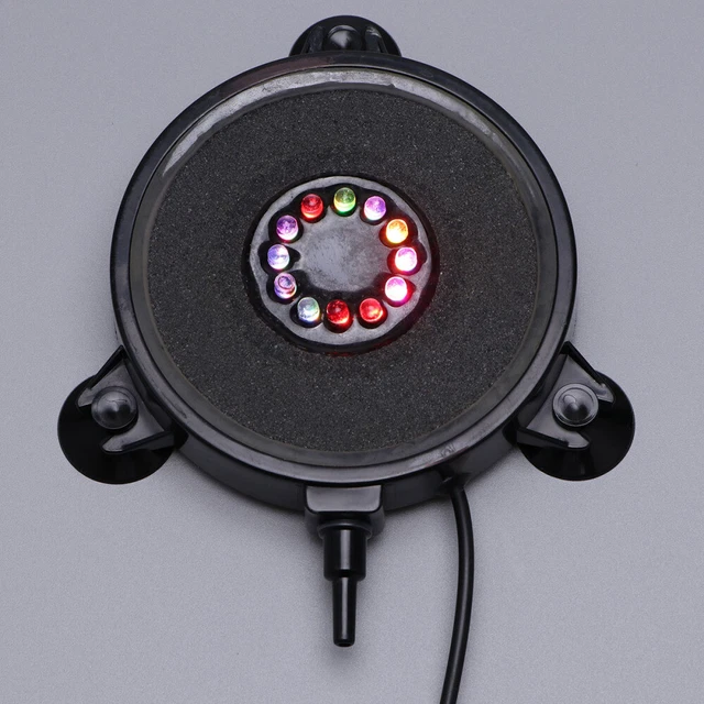 Acquario luce 12 LED immersione sommergibile spina EU_US_UK vasca per pesci
