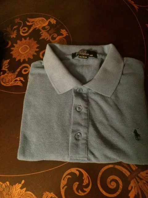 Polo bleu Ralph Lauren L