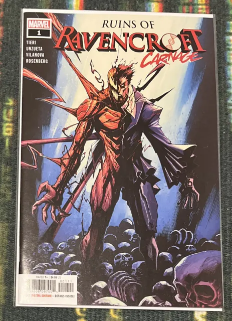 Ruins Of Ravencroft Carnage #1 1st Cortland Cassidy Marvel Comics 2020
