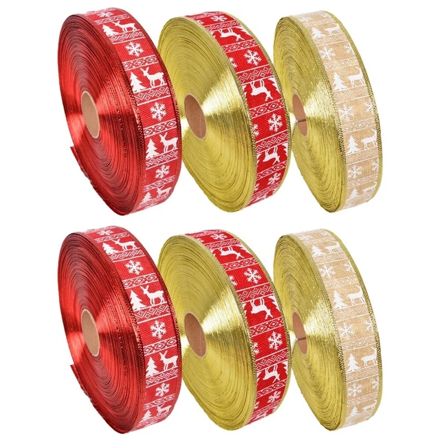 6 pcs Bowknot Band Urlaub Weihnachten Haar Bögen Band