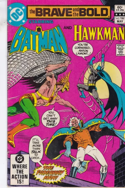 Dc Comics The Brave & The Bold Vol. 1 #186 May 1982 Same Day Dispatch Fast P&P