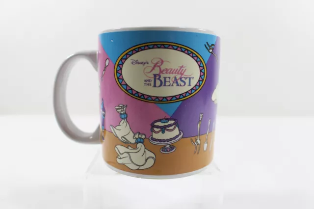 Vintage Disney Beauty And The Beast Coffee Mug Belle, Chip, Mrs Potts