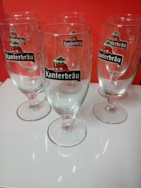 Lot de 6 verres à pied -  KANTERBRÄU