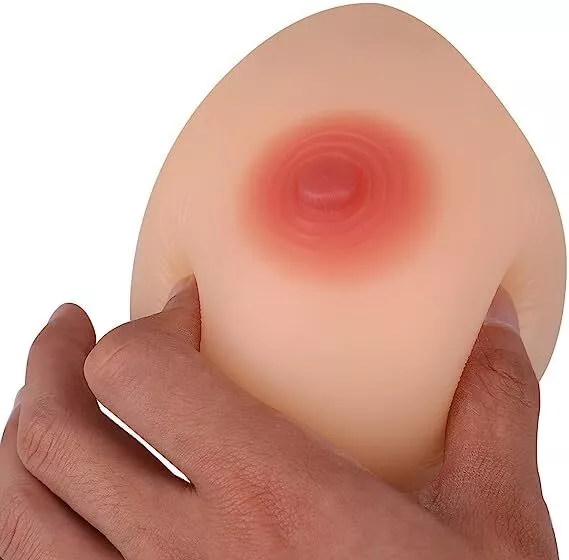 A -F Cups Fake Boob False Women Tear Drop Silicone Breast Forms Boobs Enhancer 2