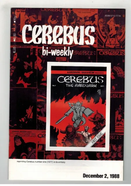 Cerebus Bi-Weekly  #1-15 Set - Dave Sim Stories & Art - Aardvark Press /1988