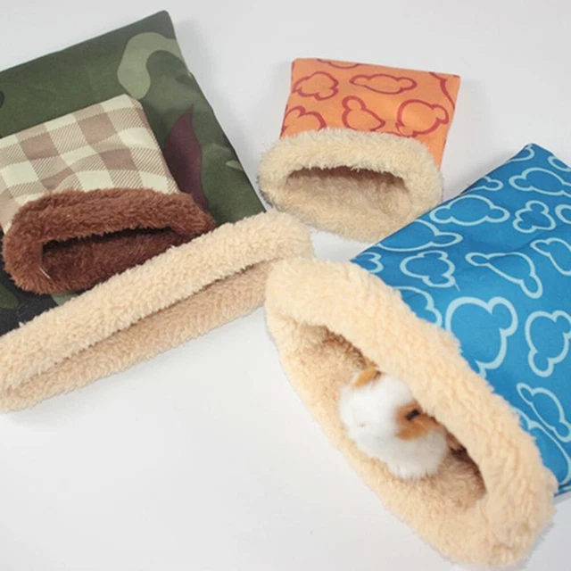Small Pet-Nest Hedgehog Squirrel Hamster Bed Guinea Pig Warm Sleeping Bag Supply