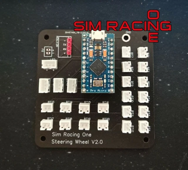 KIT ARDUINO PRO Micro PCB Sim Racing Diy Peripheral - Steering Wheel