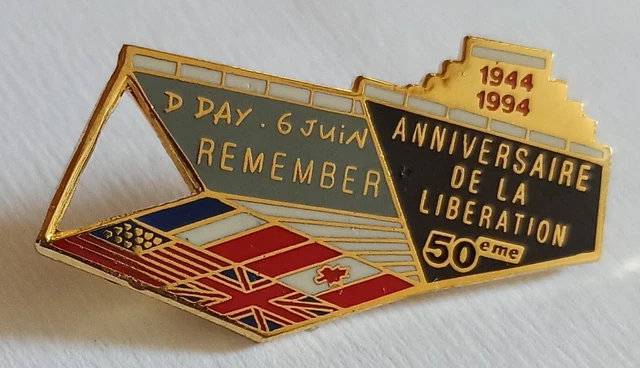 V REPUBLIC Médaille, 50e anniversaire de la libération des poches fme