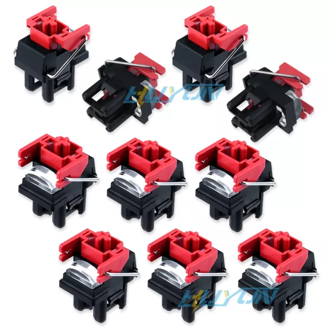 10pcs Red Linear Optical Switches Hot Swap Switch for Razer Huntsman Keyboard